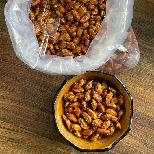 Caramel Cinnamon Almonds